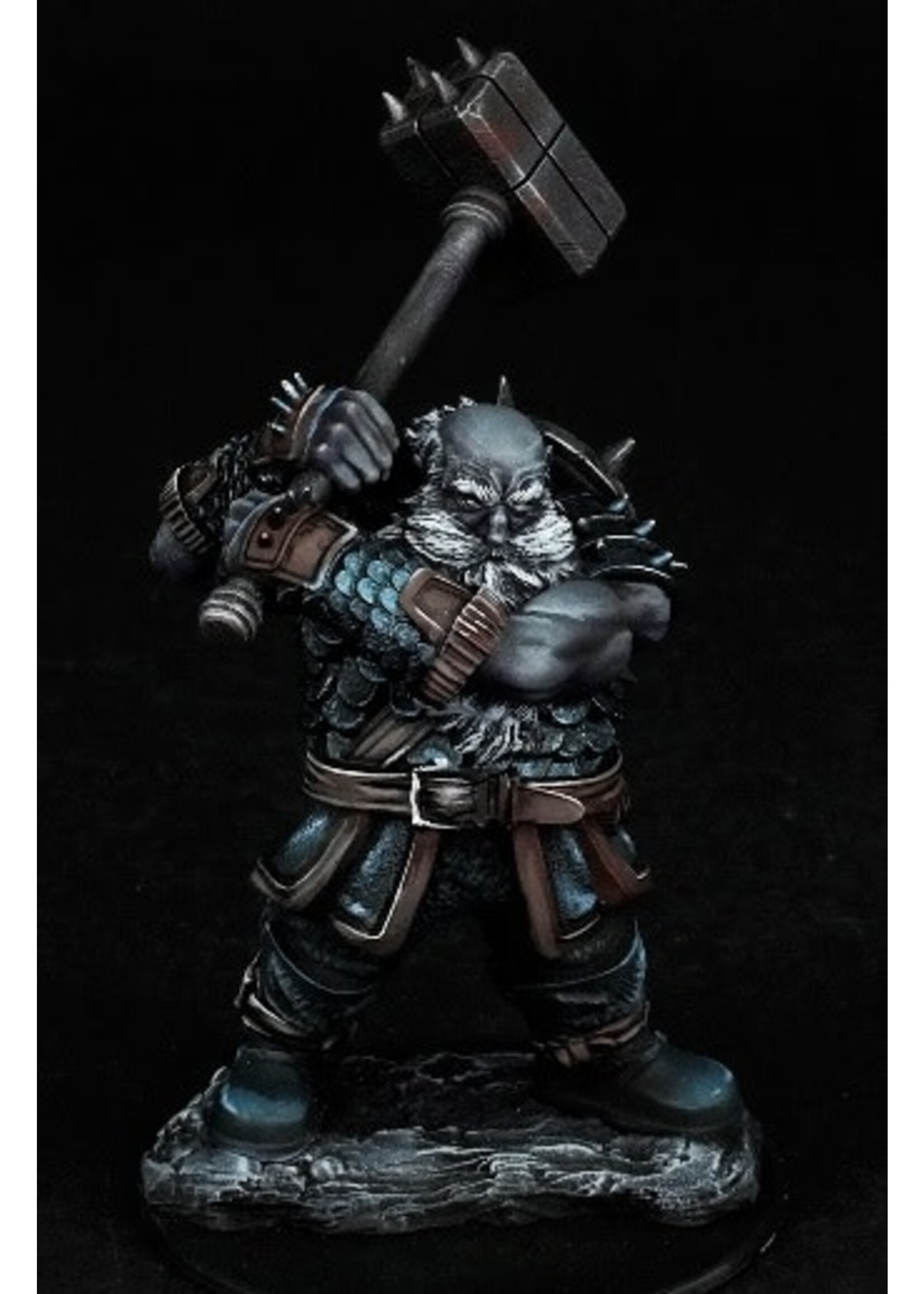WizKids WK90571 Paint Night Kit Enlarged Duergar