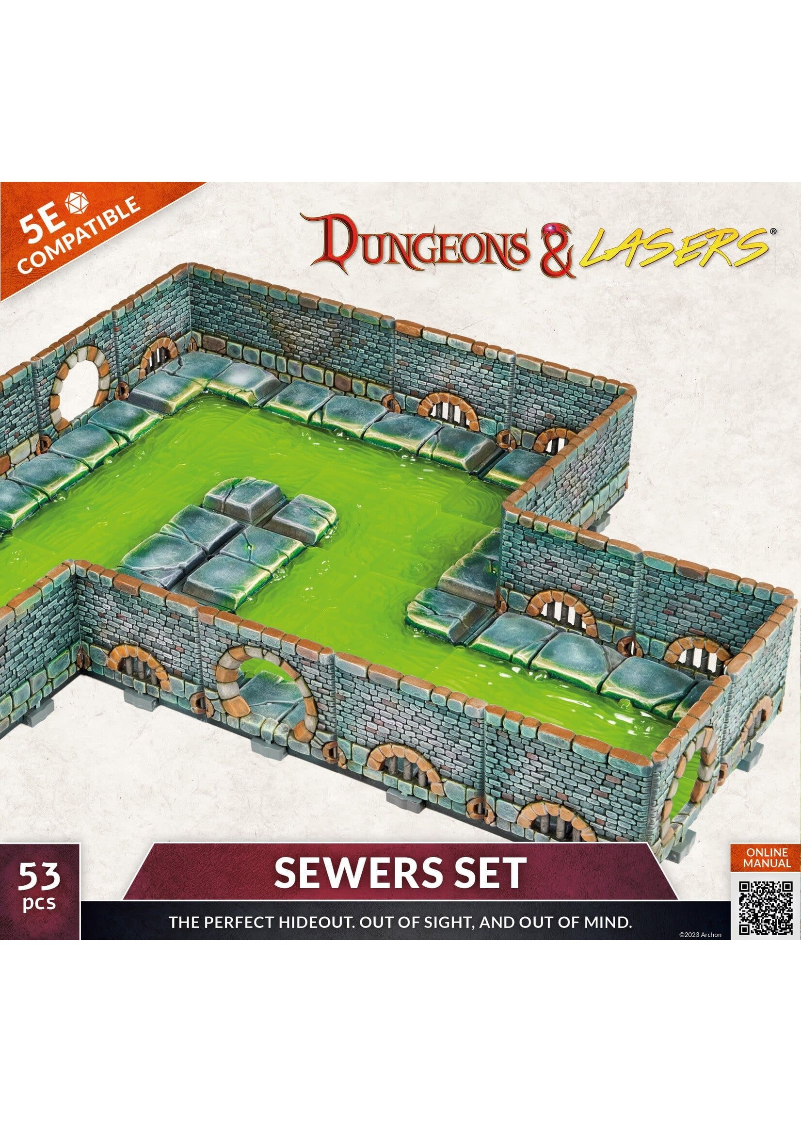 Archon Studio Dungeons & Lasers Sewers Core Set