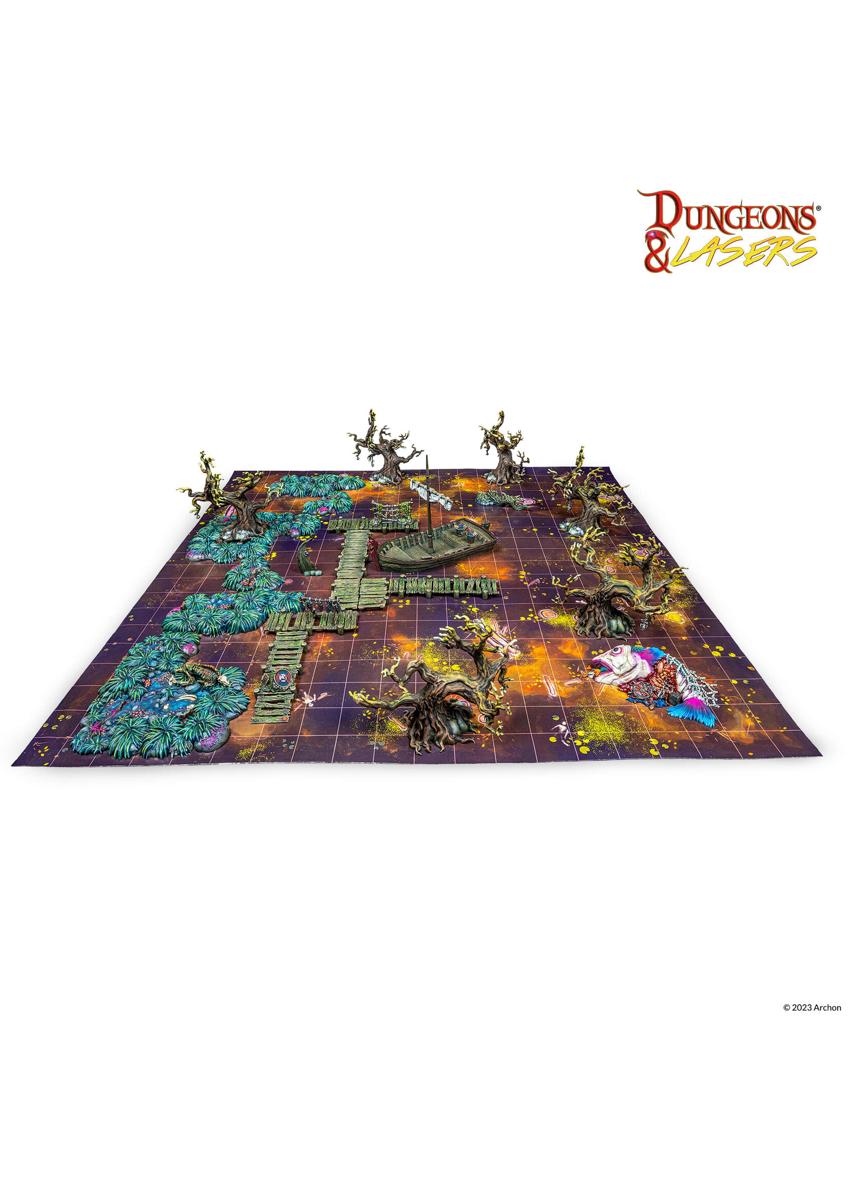 Archon Studio Dungeons & Lasers Swamps of Doom