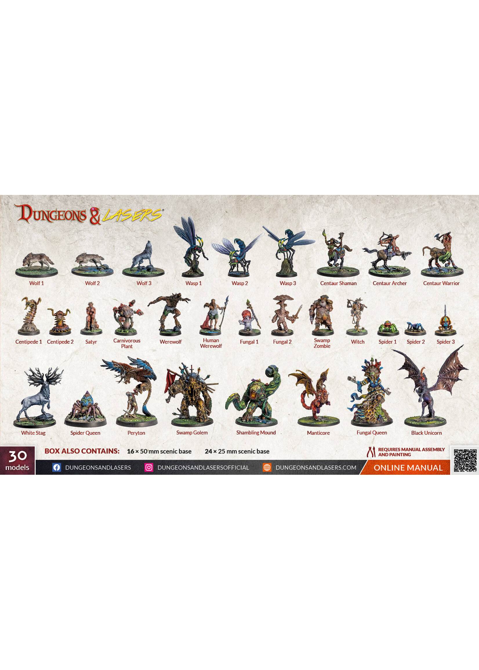 Archon Studio Dungeons & Lasers Woodland Dwellers