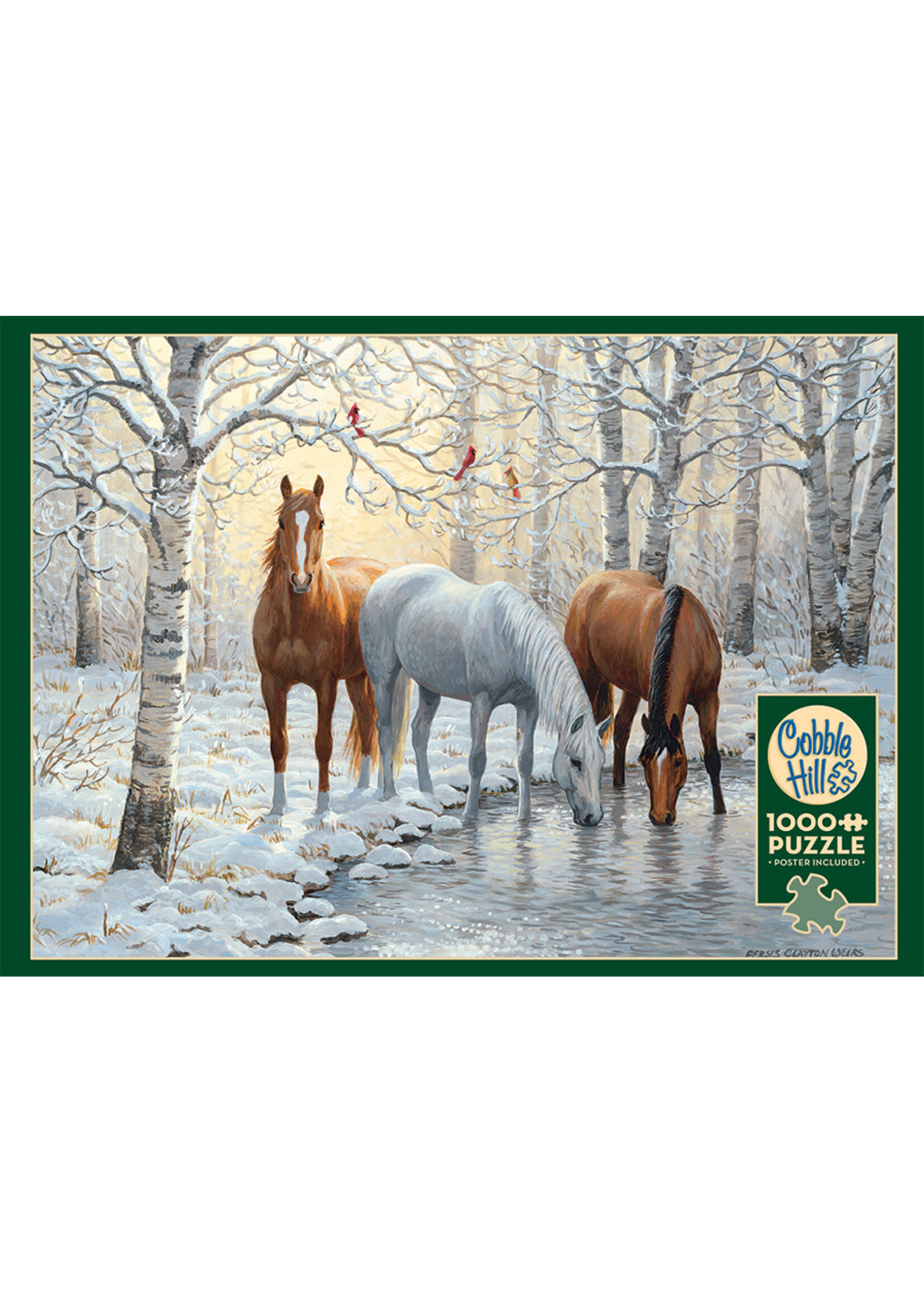 Cobble Hill CH40158 Winter Trio (Puzzle1000)