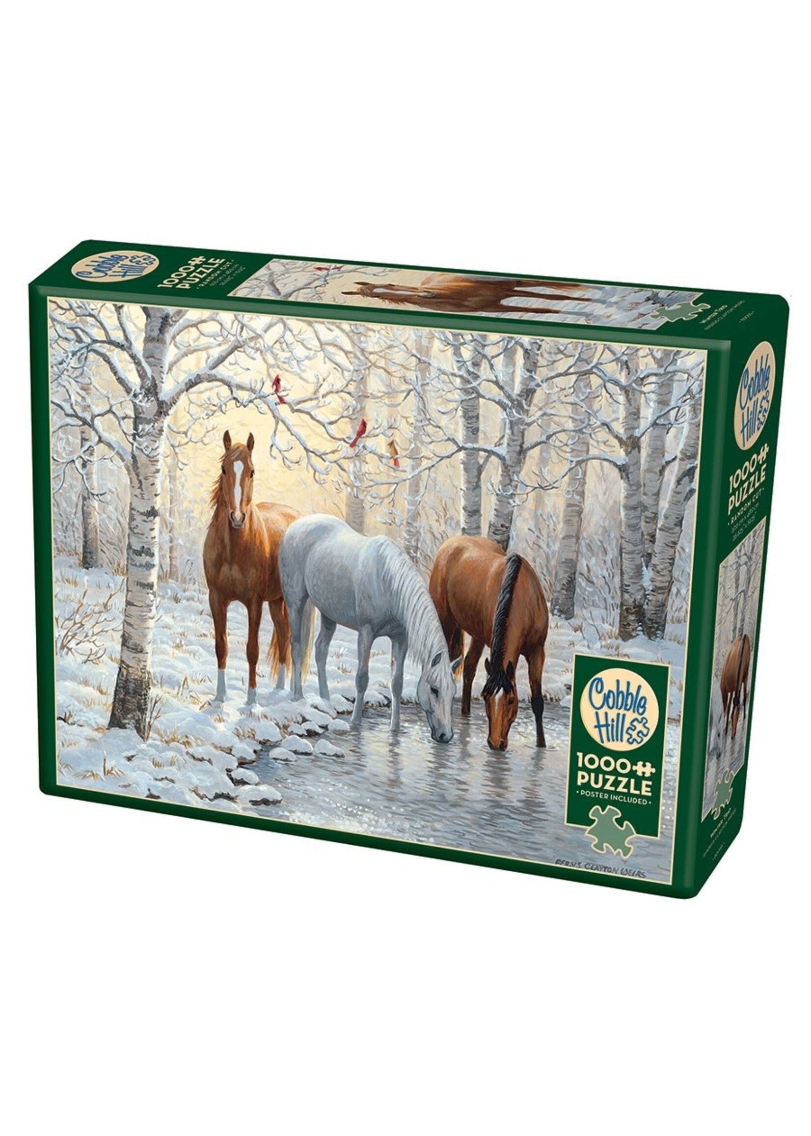 Cobble Hill CH40158 Winter Trio (Puzzle1000)