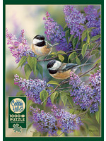 Cobble Hill CH40166 Chickadees and Lilacs (Puzzle1000)