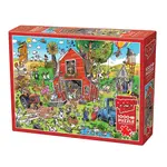 Cobble Hill CH44509 DoodleTown Farmyard Folly (Puzzle1000)