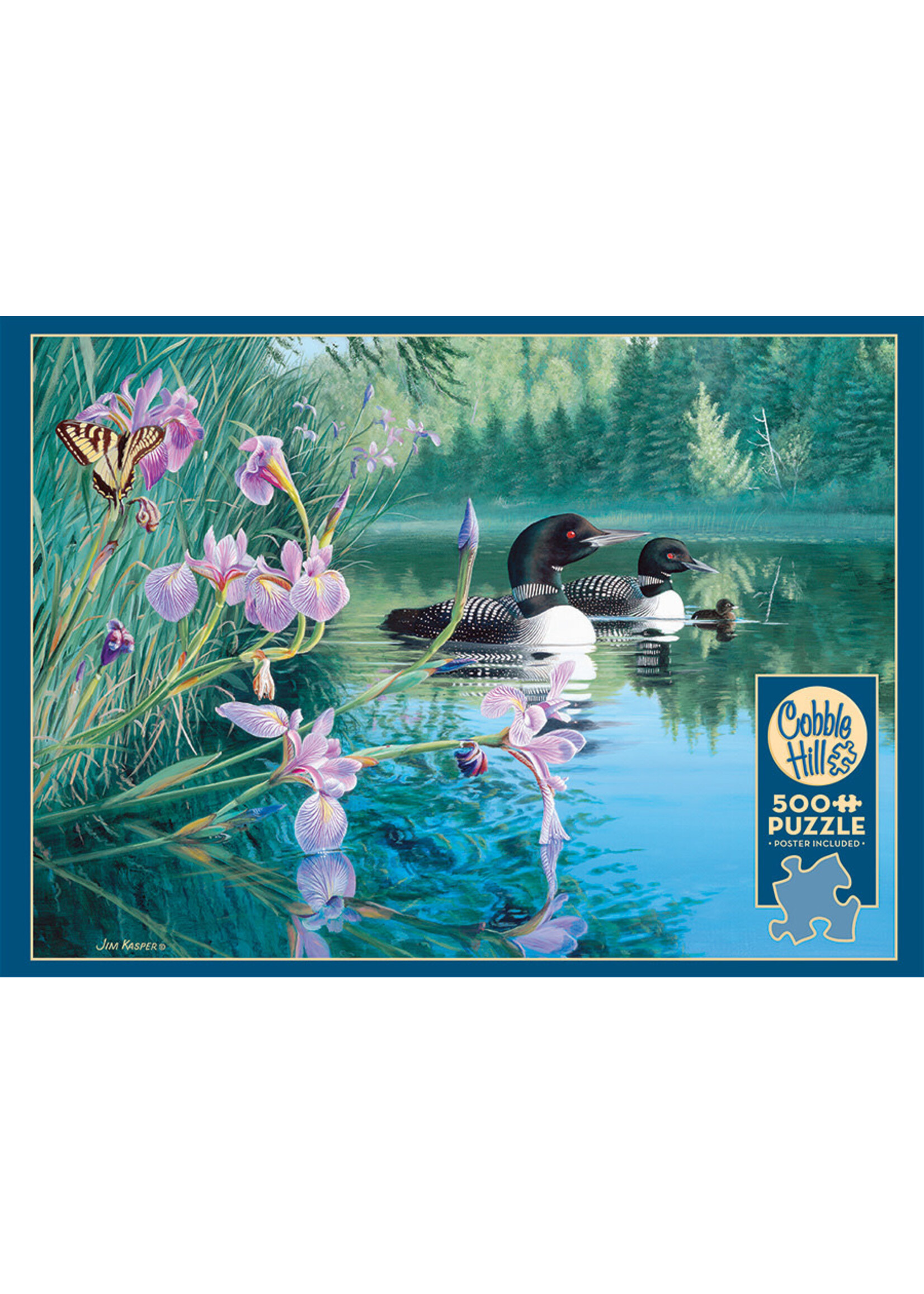 Cobble Hill CH45047 Iris Cove Loons (Puzzle500)