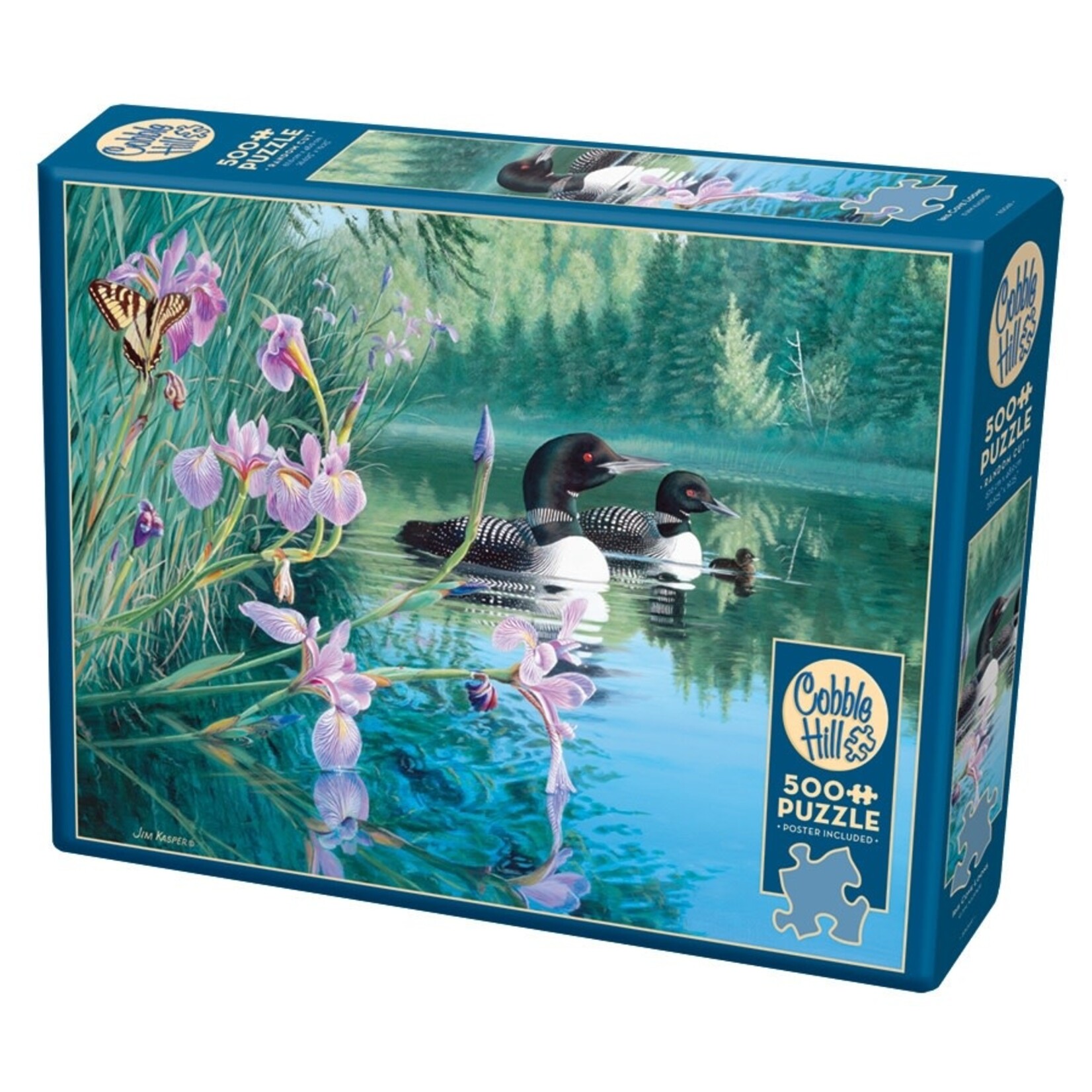 Cobble Hill CH45047 Iris Cove Loons (Puzzle500)