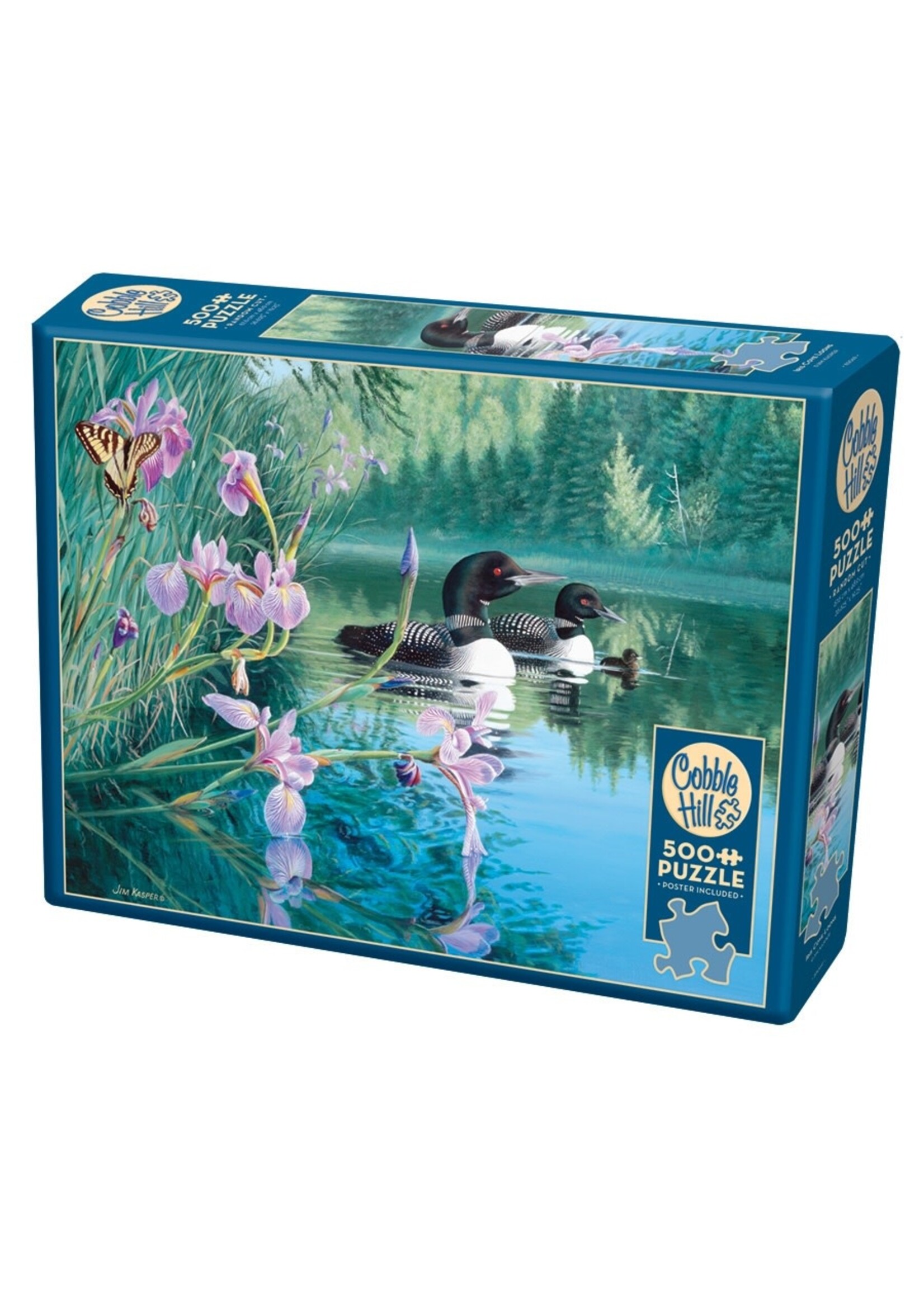 Cobble Hill CH45047 Iris Cove Loons (Puzzle500)