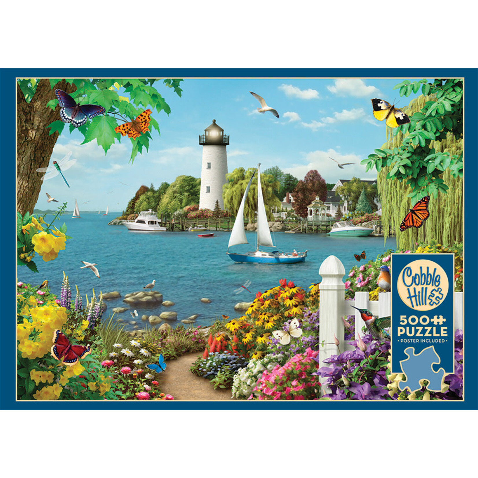 Cobble Hill CH45062 By The Bay (Puzzle500)