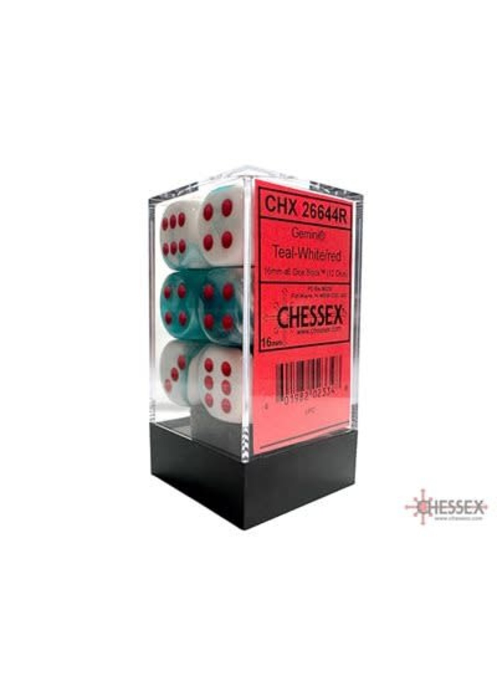 Tier 3 T3 16mm 12pc Gemini Teal-White/Red