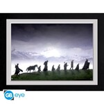 Abysse Lord of the RIngs Fellowship Framed Print