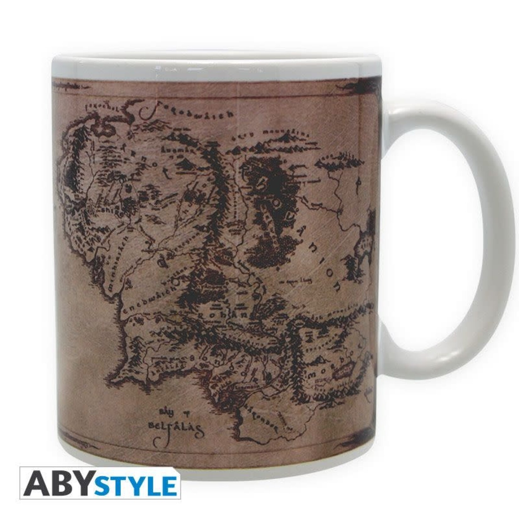 Abysse Lord of the RIngs Mug 320ml (Middle Earth Map)