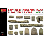 MiniArt MIN35599 British Rucksacks, Bags & Folded Canvas WW2 (1/35)