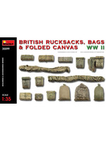 MiniArt MIART35599 British Rucksacks, Bags & Folded Canvas WW2 (1/35)