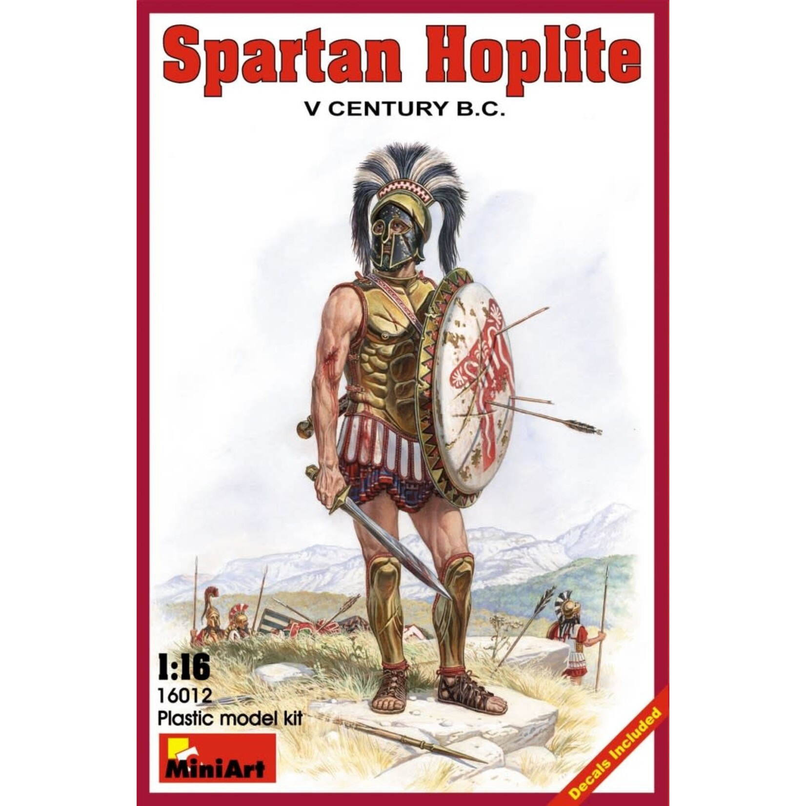 MiniArt MIN16012 Spartan Hoplite V Century BC (1/16)