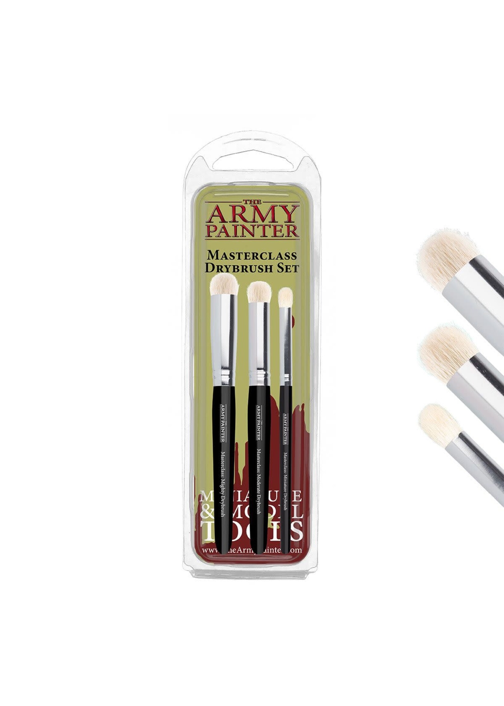 Army Painter TL5054 MasterClass Drybrush Set (5pc)