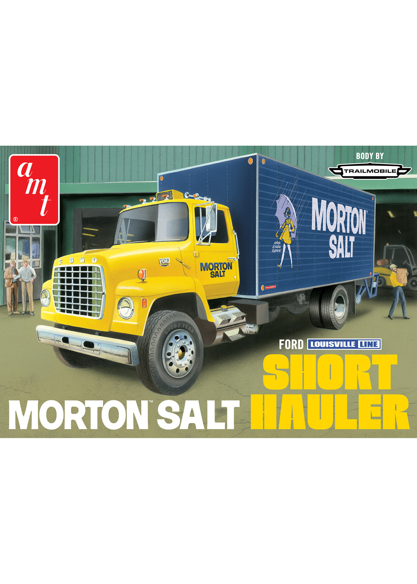 AMT AMT1424 Ford Louisville Short Hauler Morton Salt (1/25)