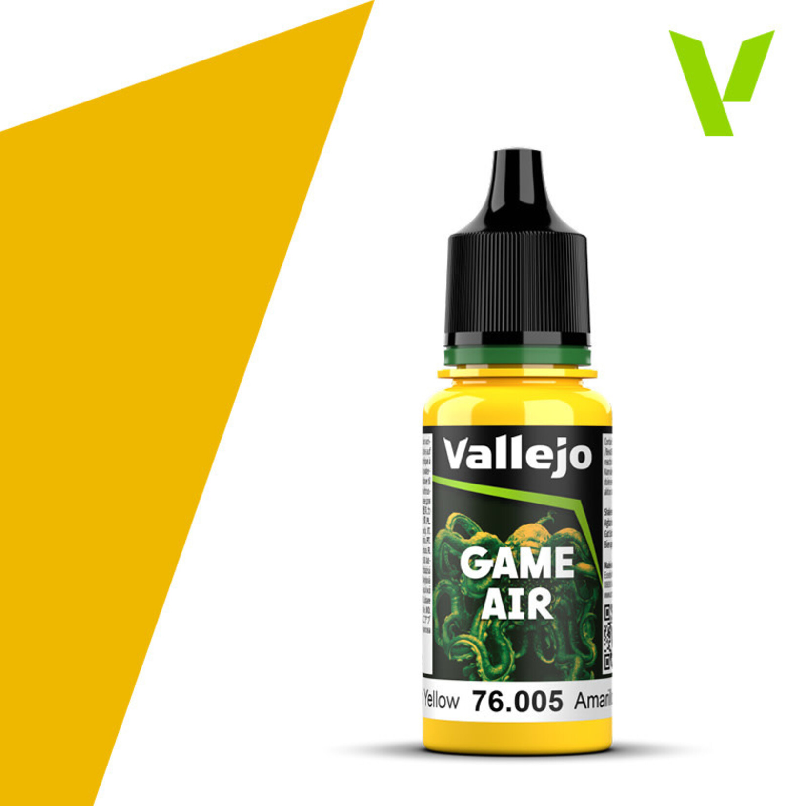 Vallejo VAL76005 Game Air Moon Yellow (17ml)