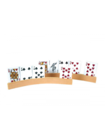 CH2706B Wooden Curved Card Holder (2pc)