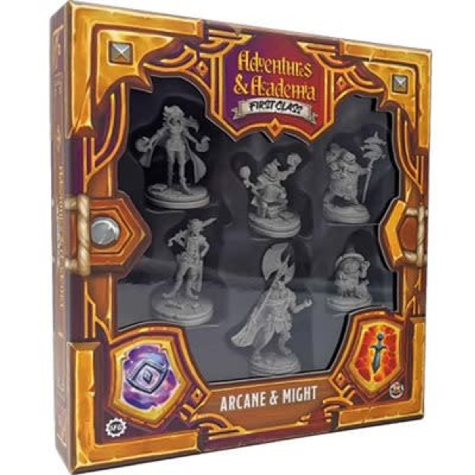 Steamforged Games Adventures & Academia First Class Arcane & Might Set