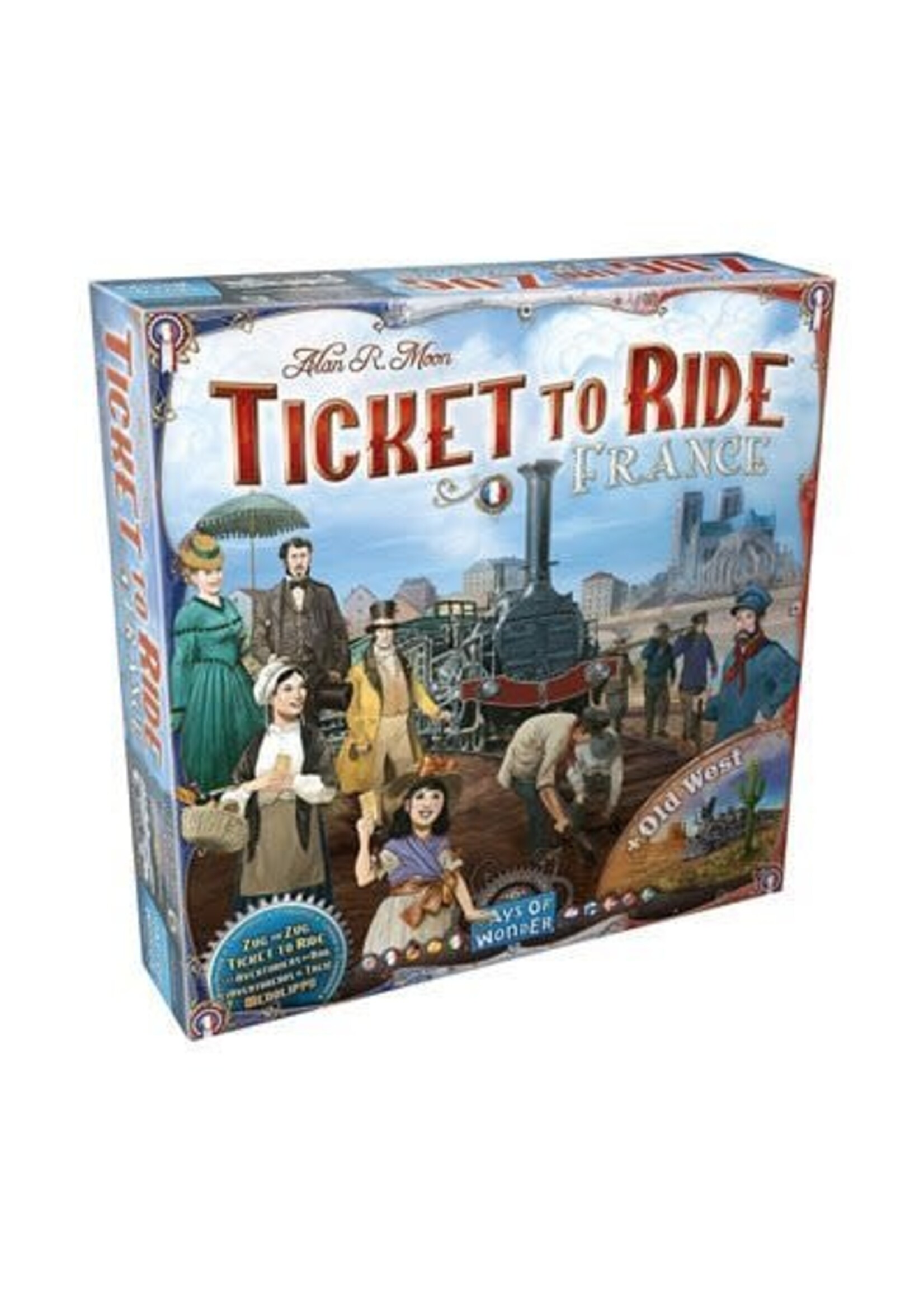 Ticket to Ride Map 6 France & Old West