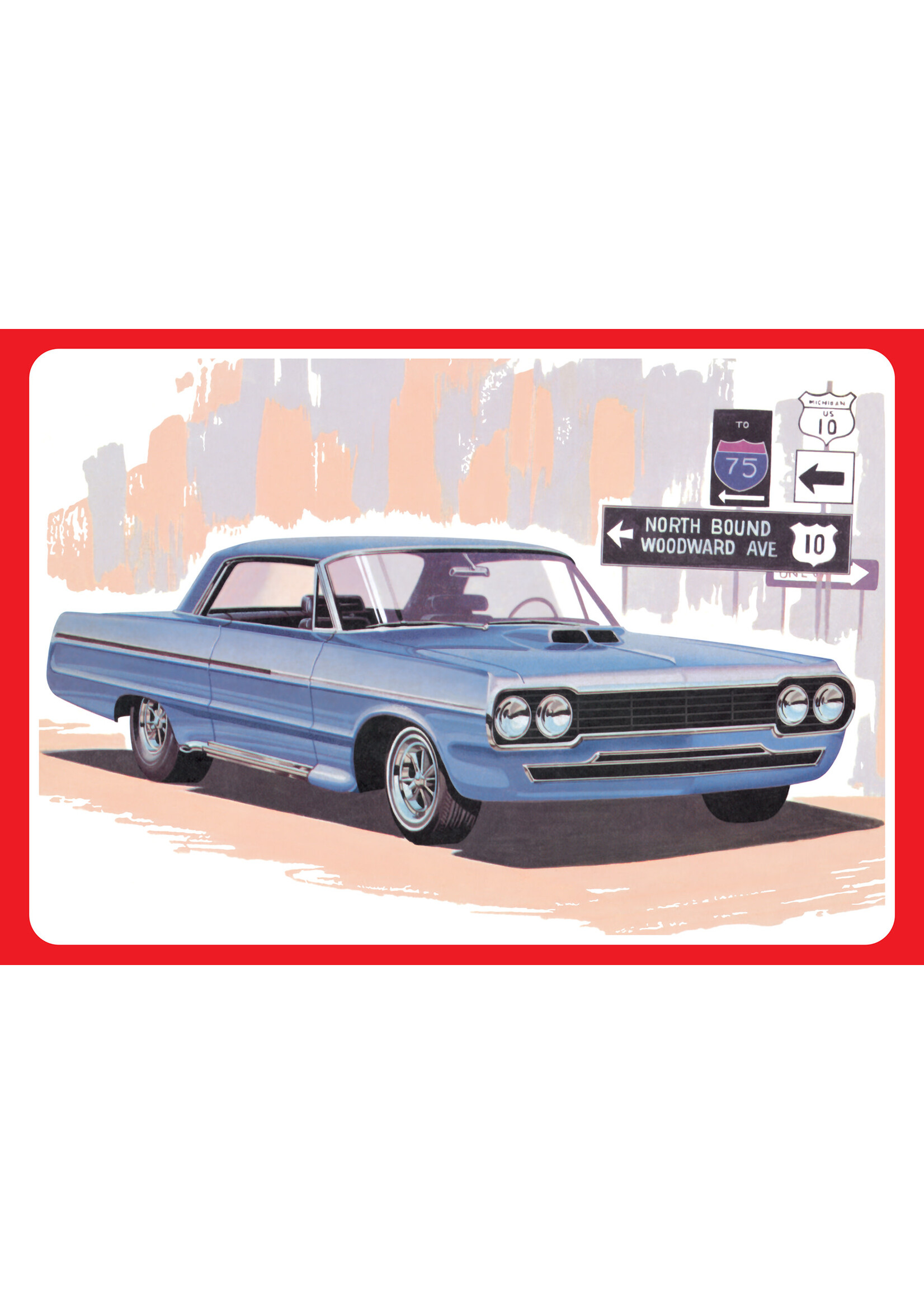 AMT AMT1396 1964 Chevrolet Impalla Super Street Rod (1/25)