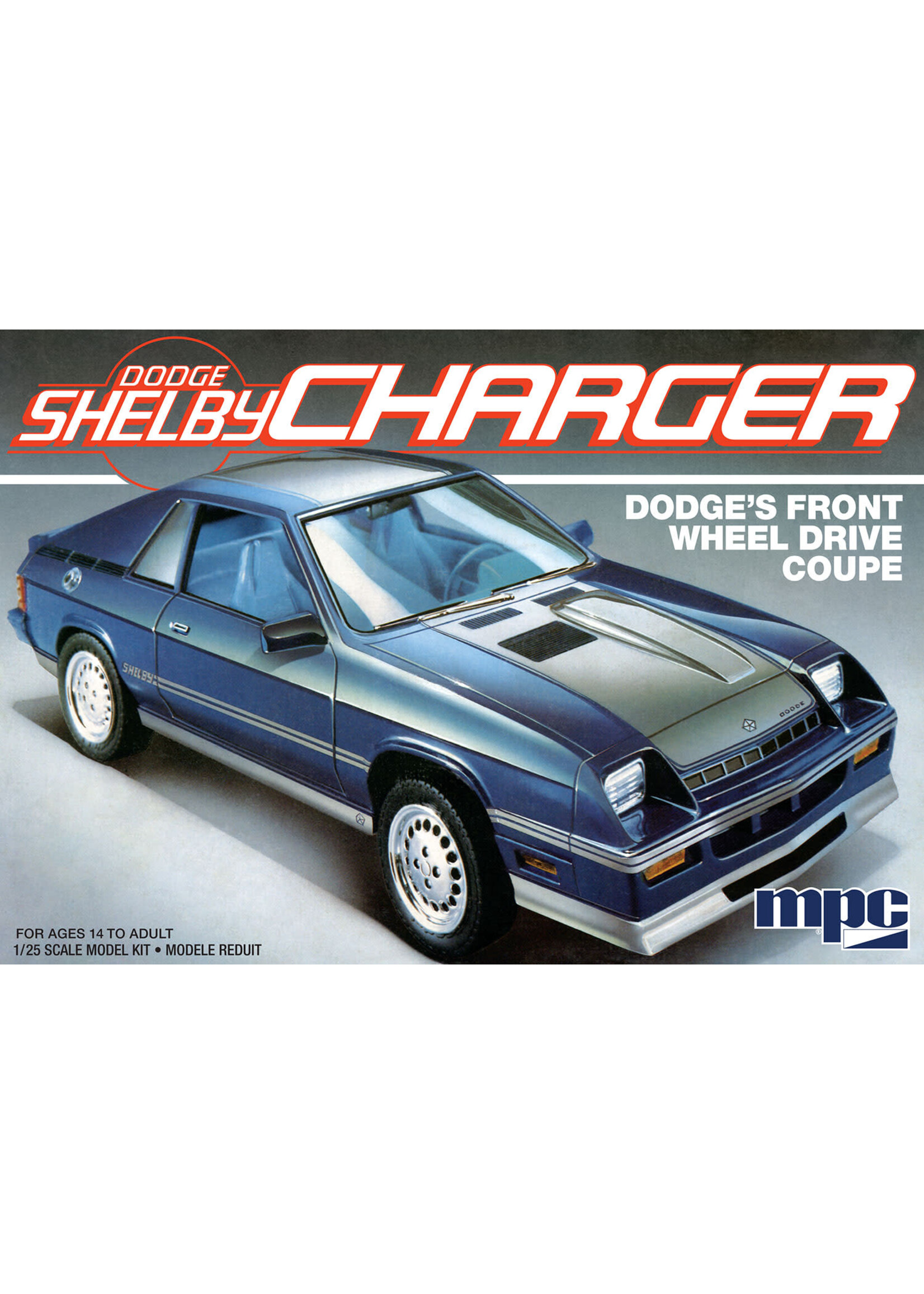 MPC MPC987 1986 Dodge Shelby Charger (1/25)