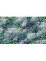 WizKids Battle Mat 96199 Sky 3x5 foot with 1 inch Grid Lines