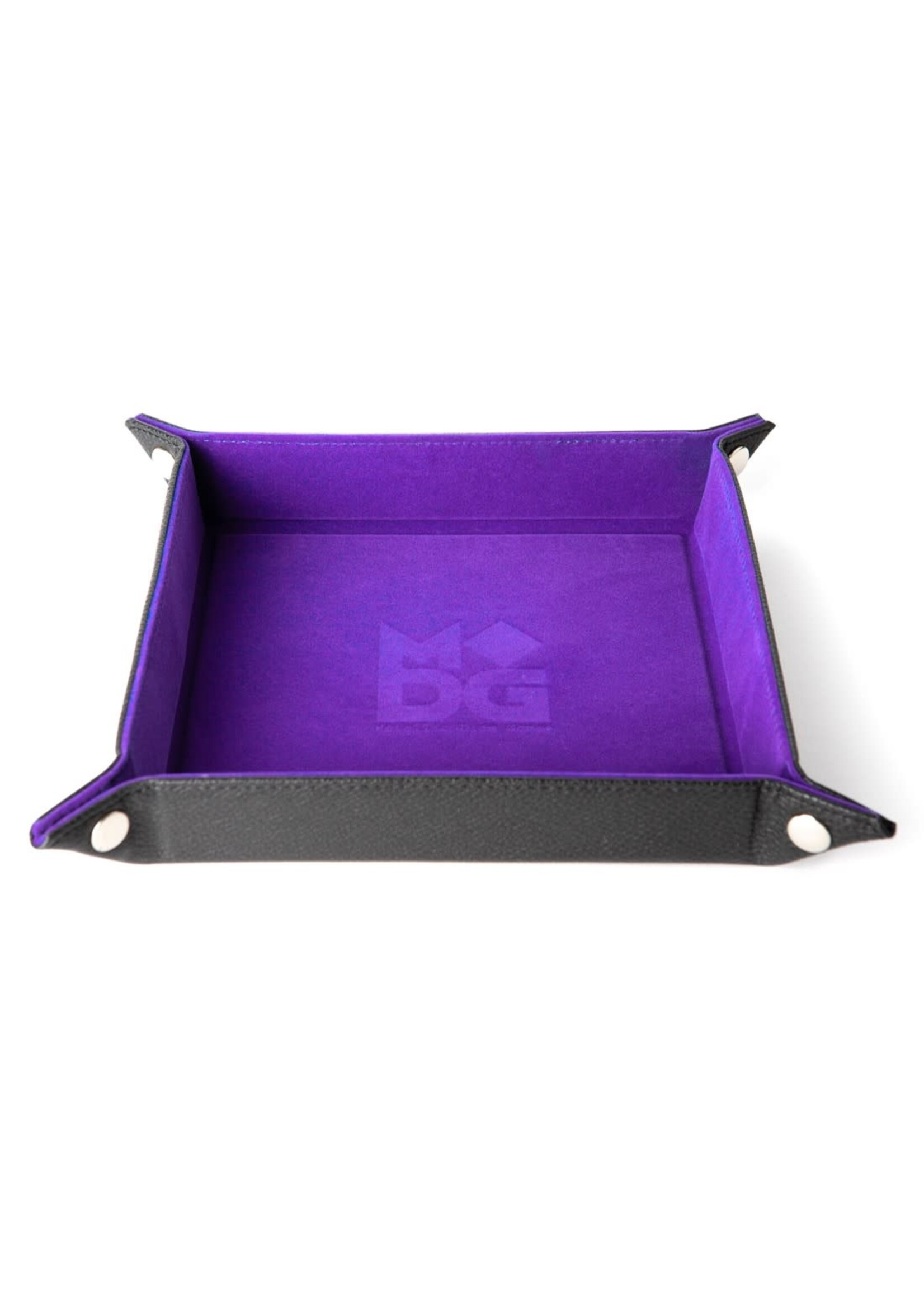 FanRoll ***Dice Tray 537 Velvet Square Purple