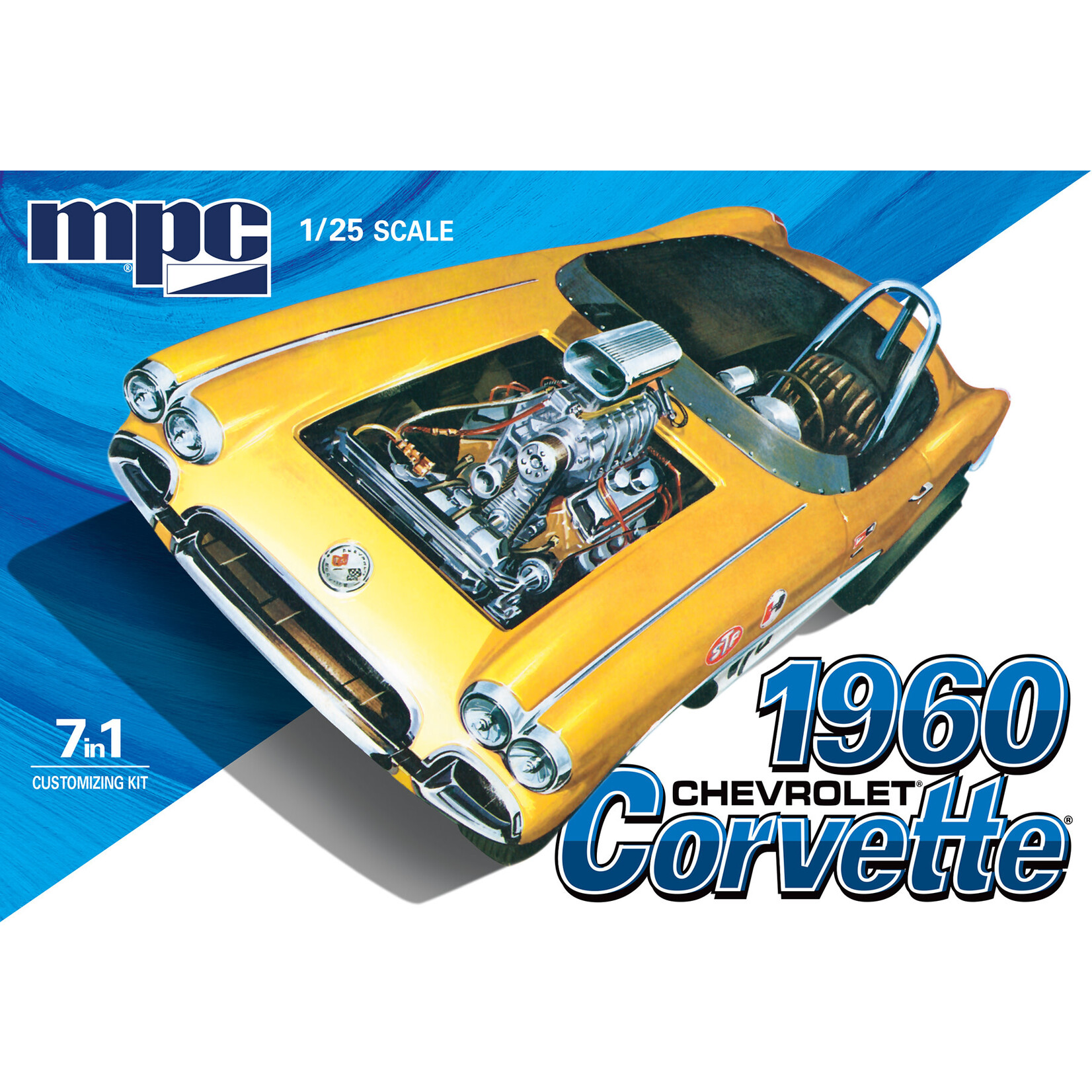 MPC MPC1002 1960 Chevy Corvette 7in1 (1/25)