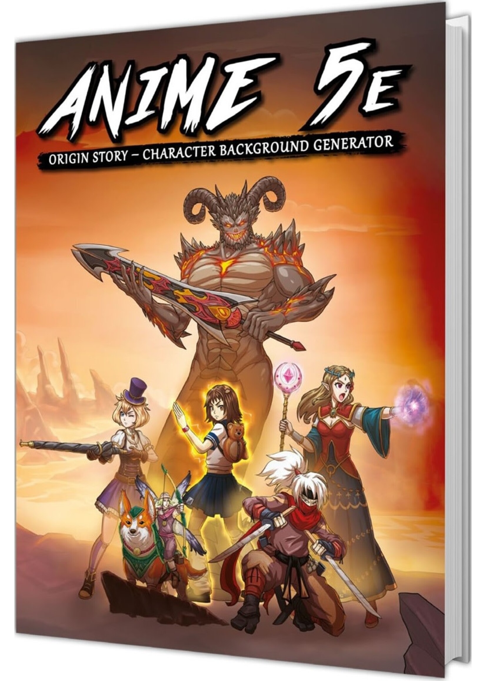 Dyskami ***Anime 5E RPG Origin Story