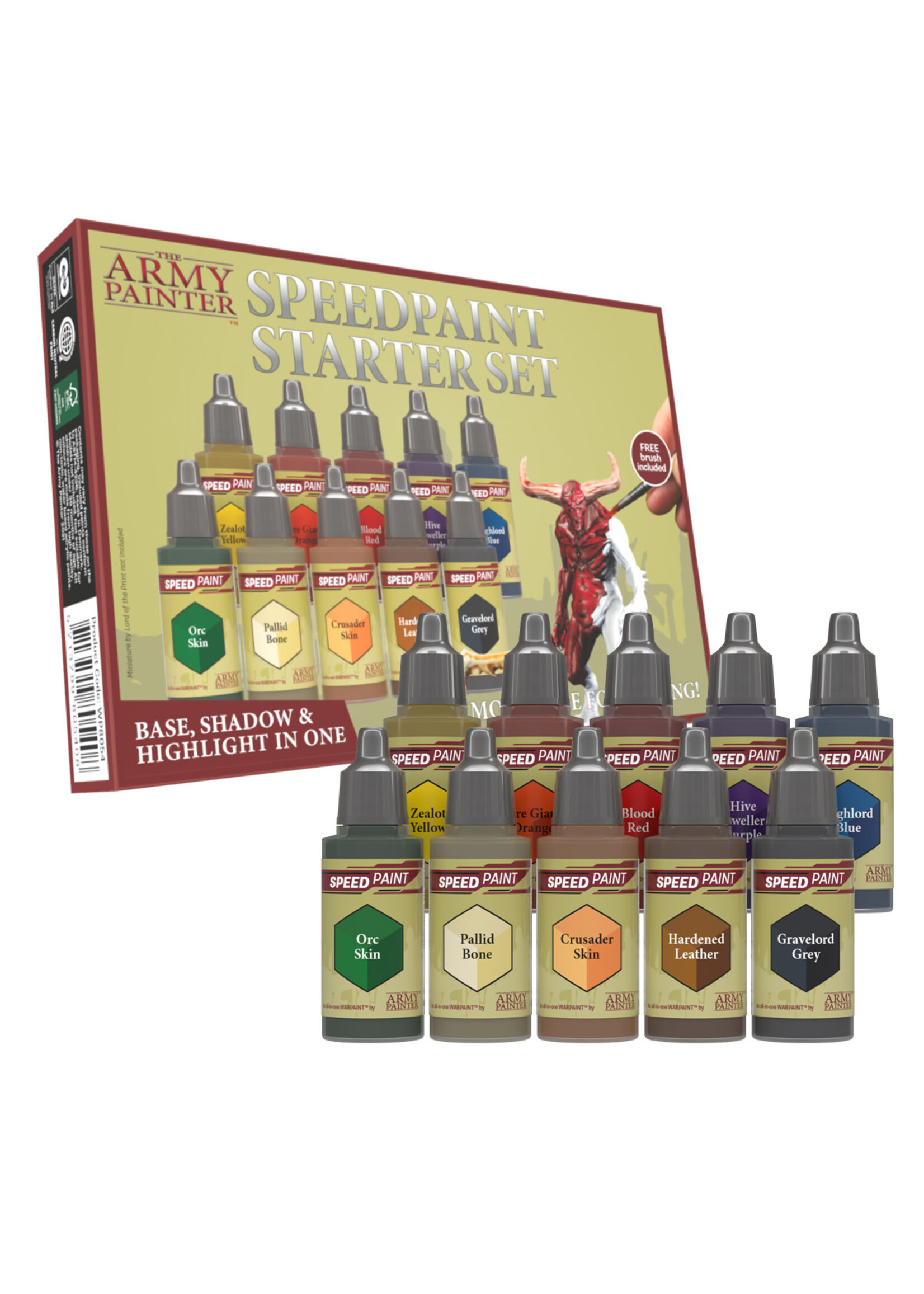 Army Painter Warpaints: Speedpaint Starter Set 2.0