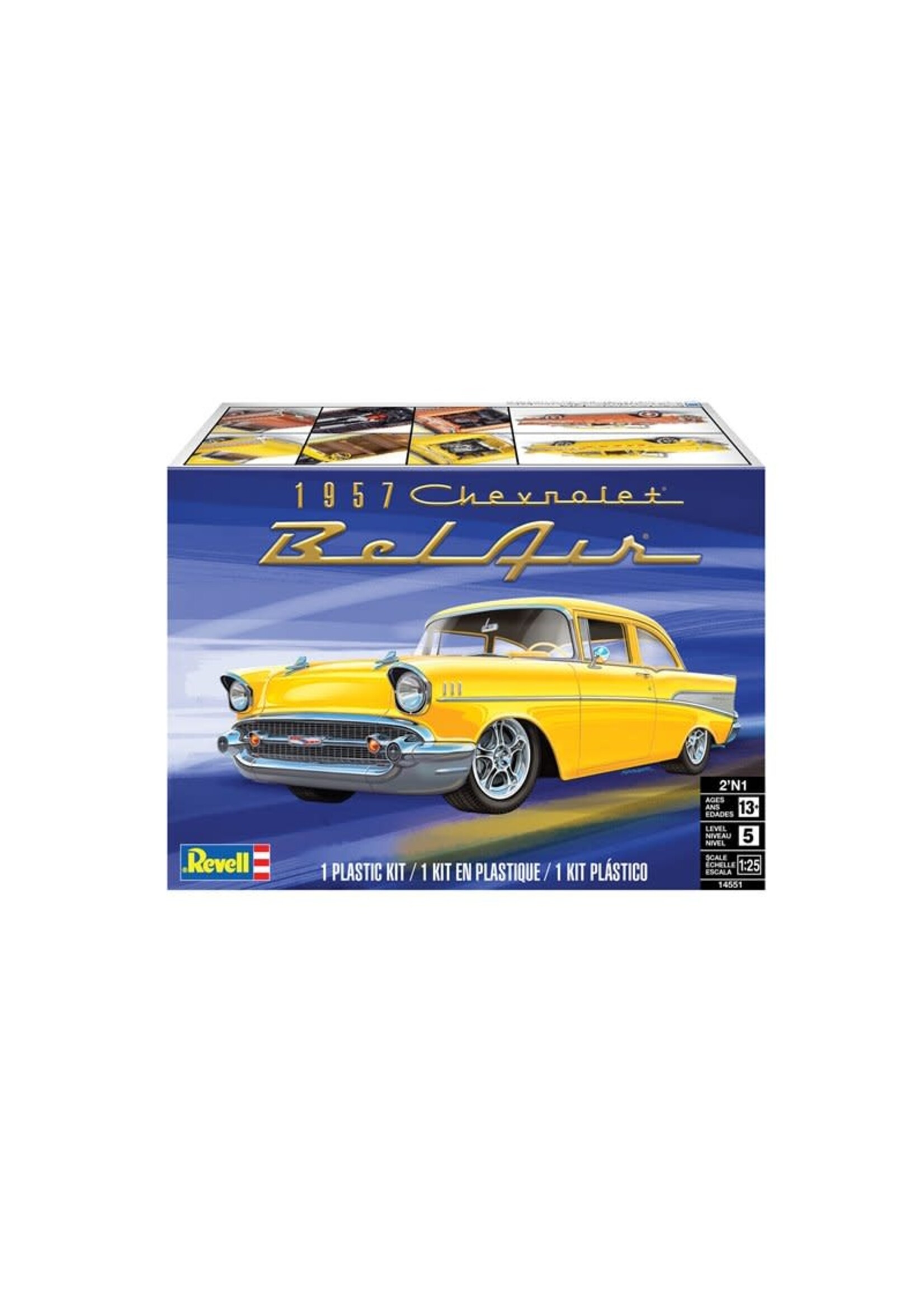 Revell REV4551 1957 Chevy Bel Air 2in1 (1/25)