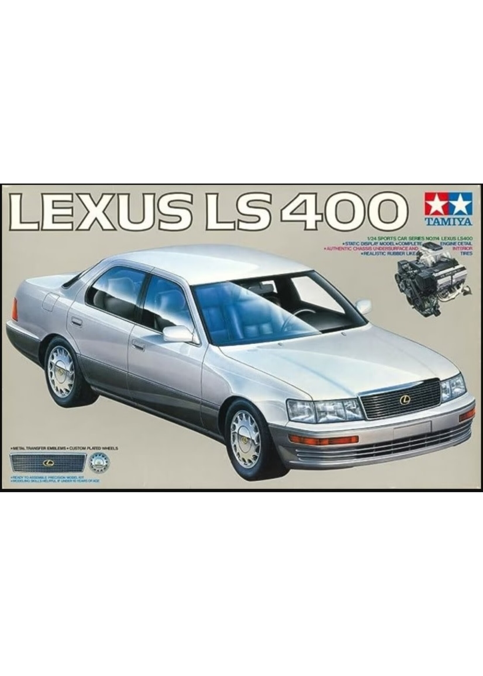 Tamiya TAM24114 Lexus LS 400 (1/24)