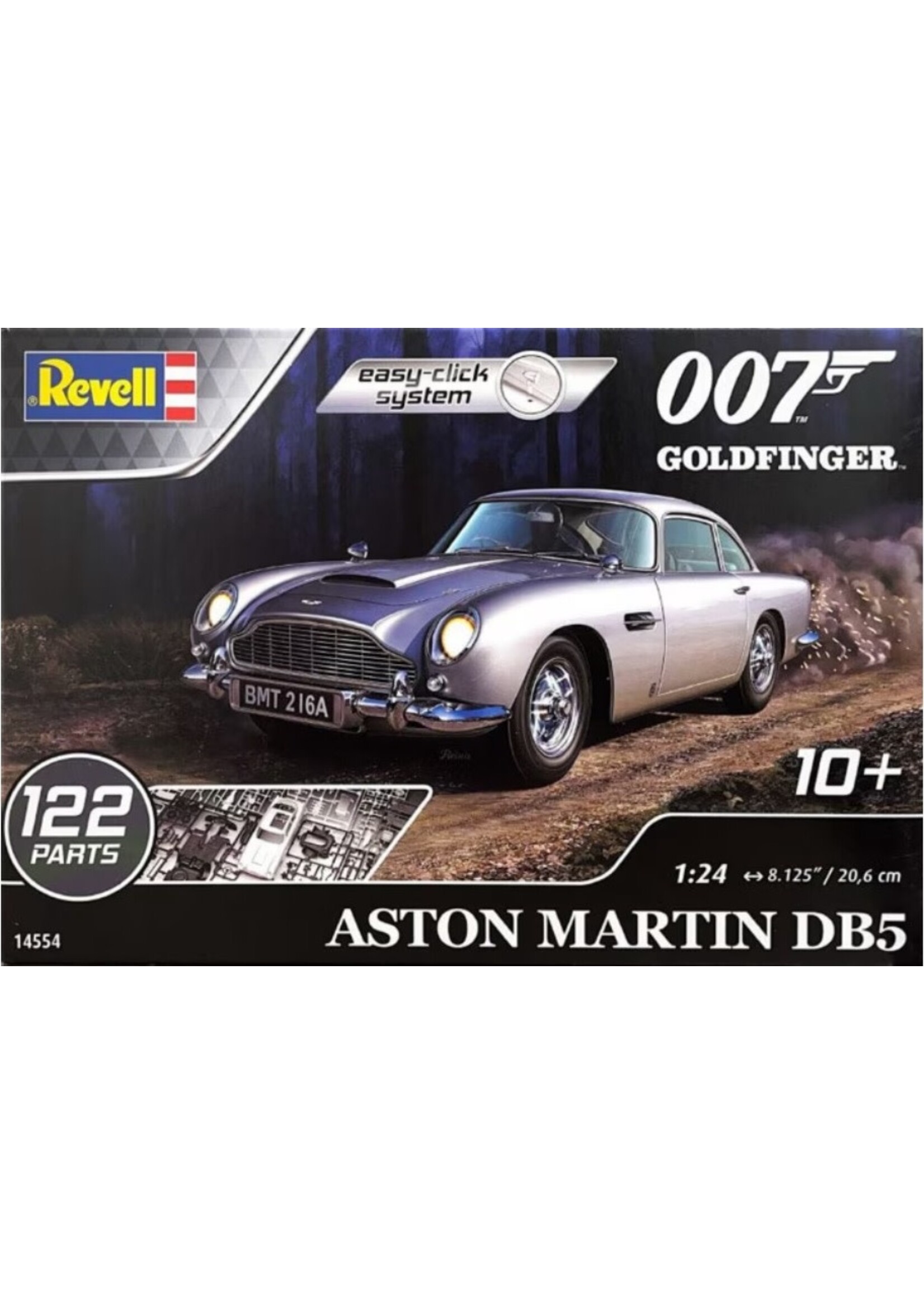 Revell REV4554 Aston Martin DB5 James Bond 007 Goldfinger (1/25)