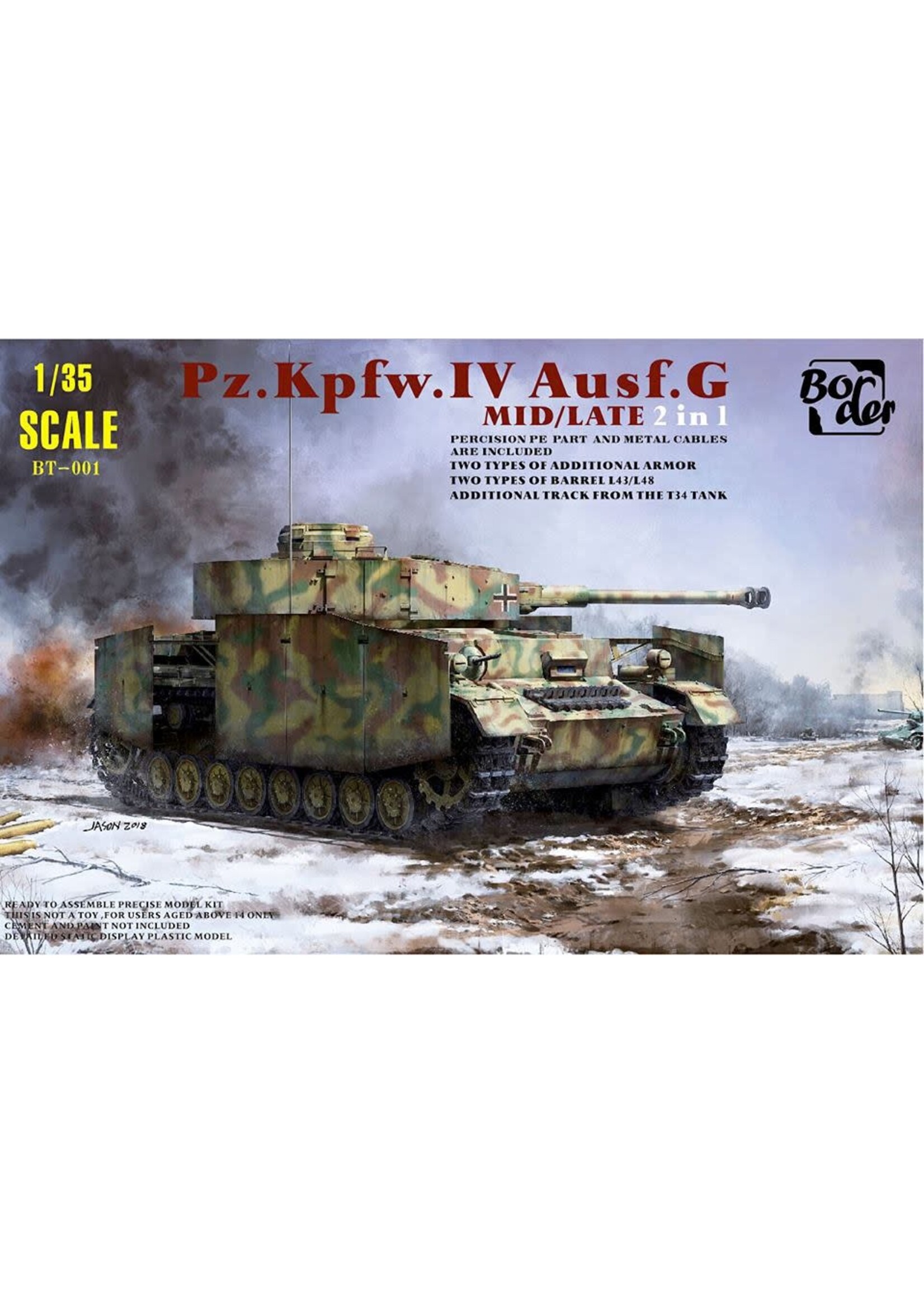 Border BORBT001 Panzer IV Ausf.G Late (1/35)