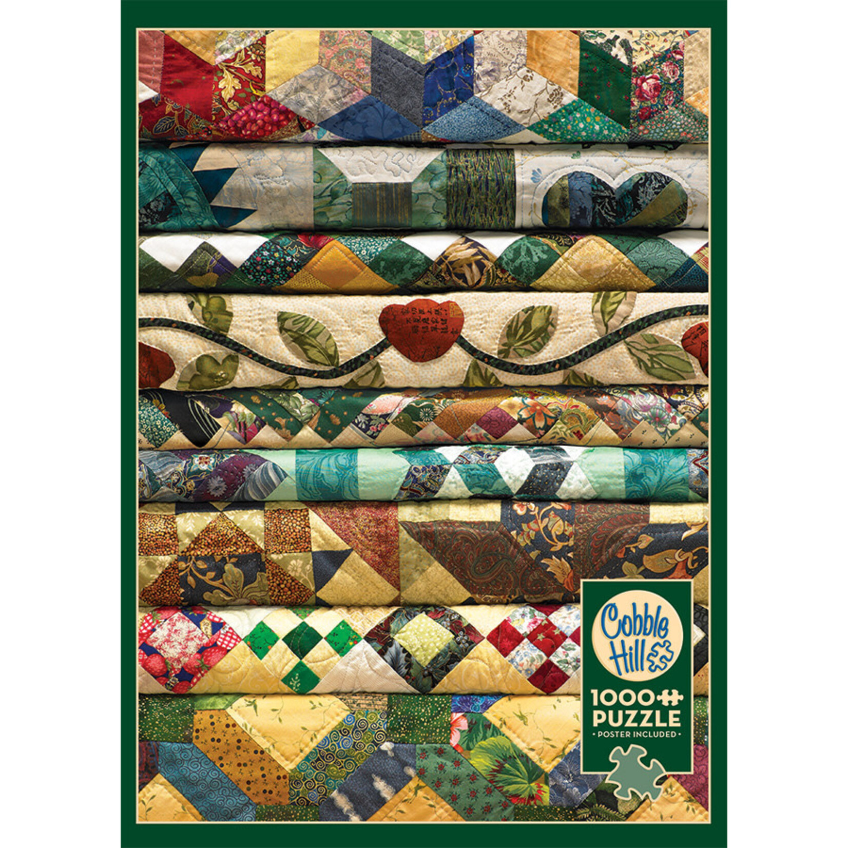 Cobble Hill CH40047 Grandma's Quilts (Puzzle1000)