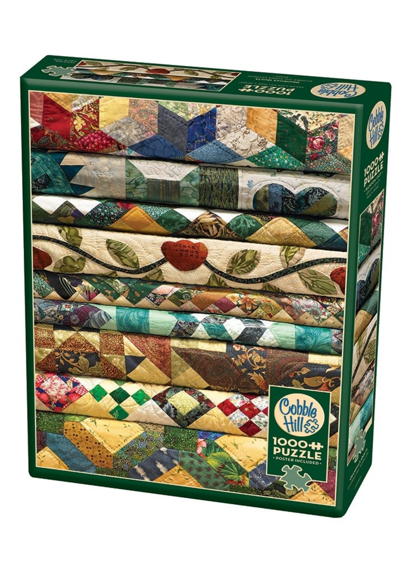 Cobble Hill CH40047 Grandma's Quilts (Puzzle1000)