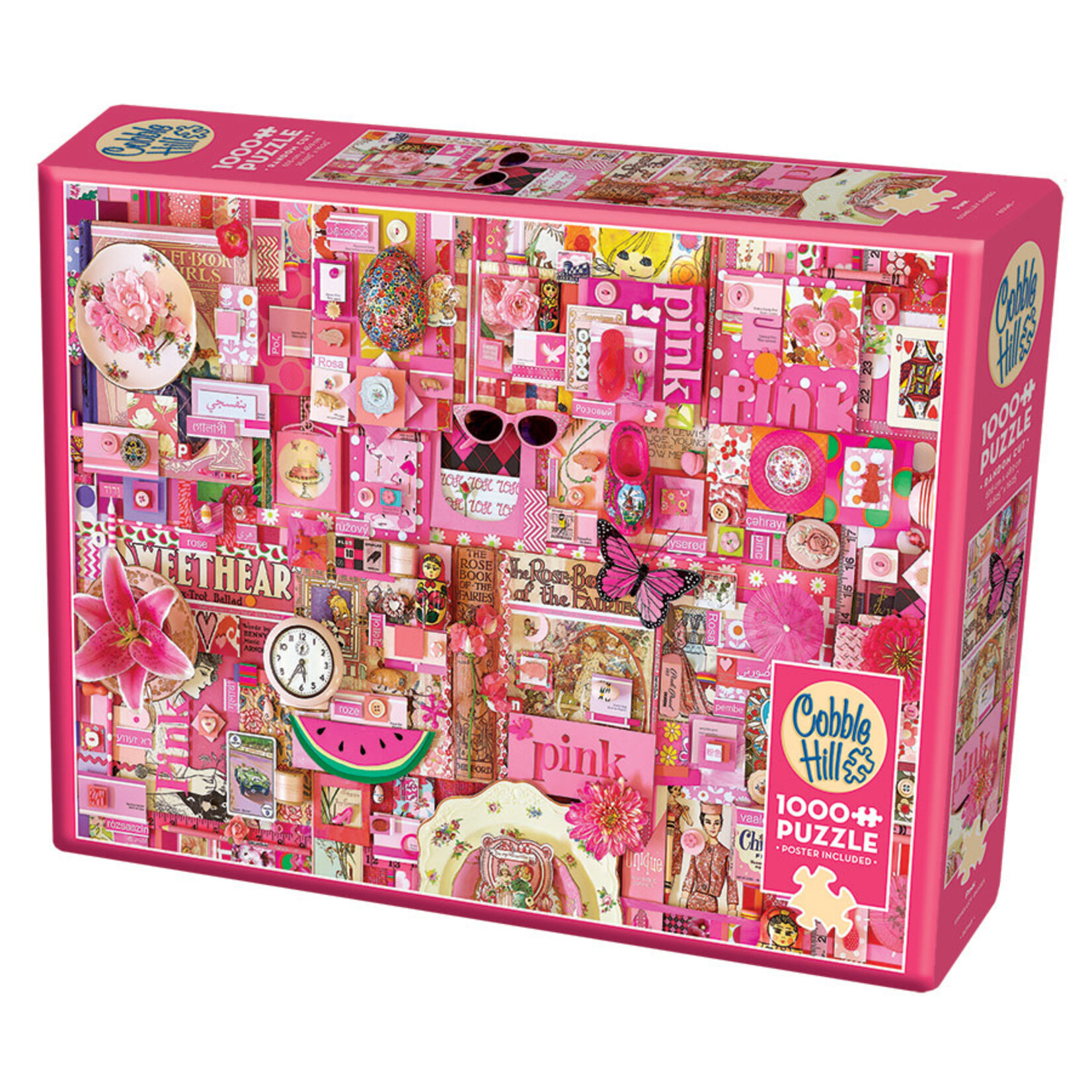 Cobble Hill CH40055 Pink (Puzzle1000)