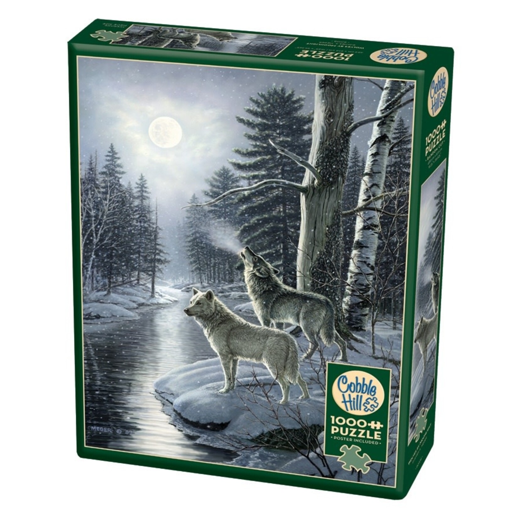 Cobble Hill CH40154 Wolves by Moonlight (Puzzle1000)