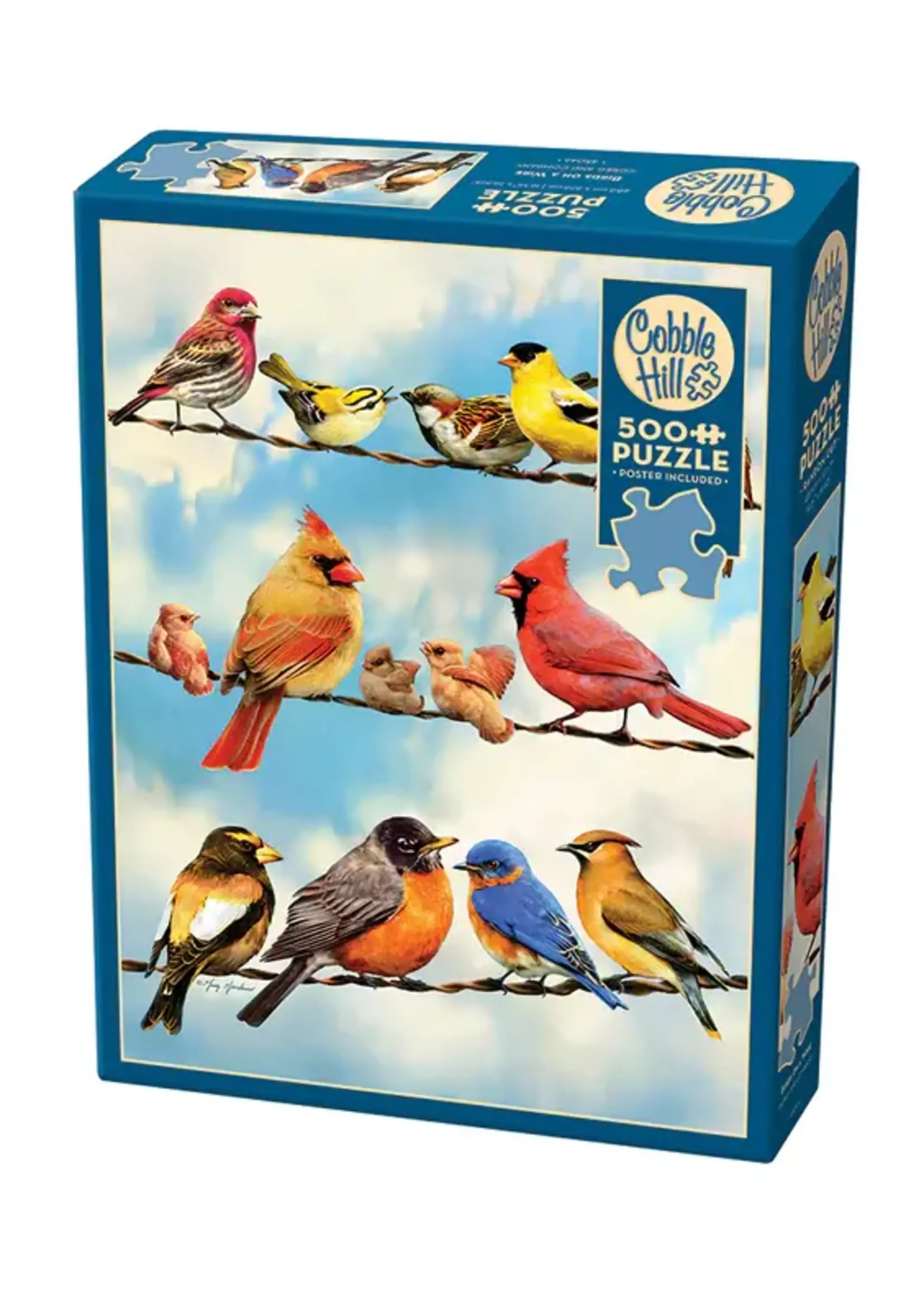 Cobble Hill CH45046 Birds on a Wire (Puzzle500)