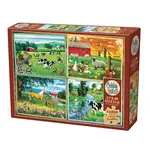 Cobble Hill CH48002 Country Friends (Puzzle275)