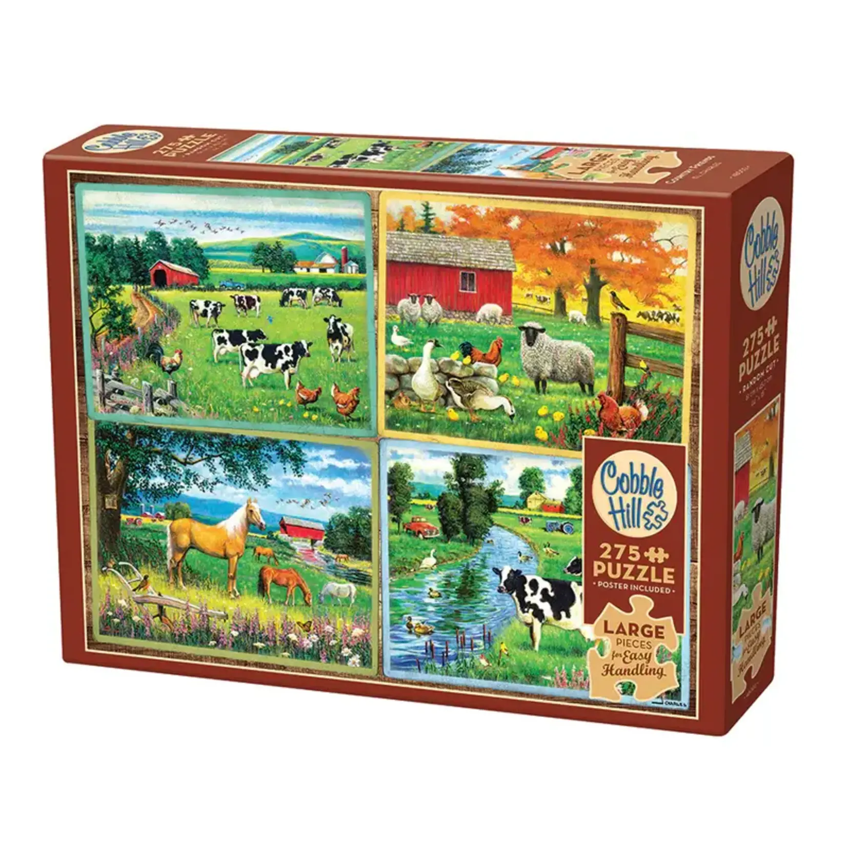 Cobble Hill CH48002 Country Friends (Puzzle275)