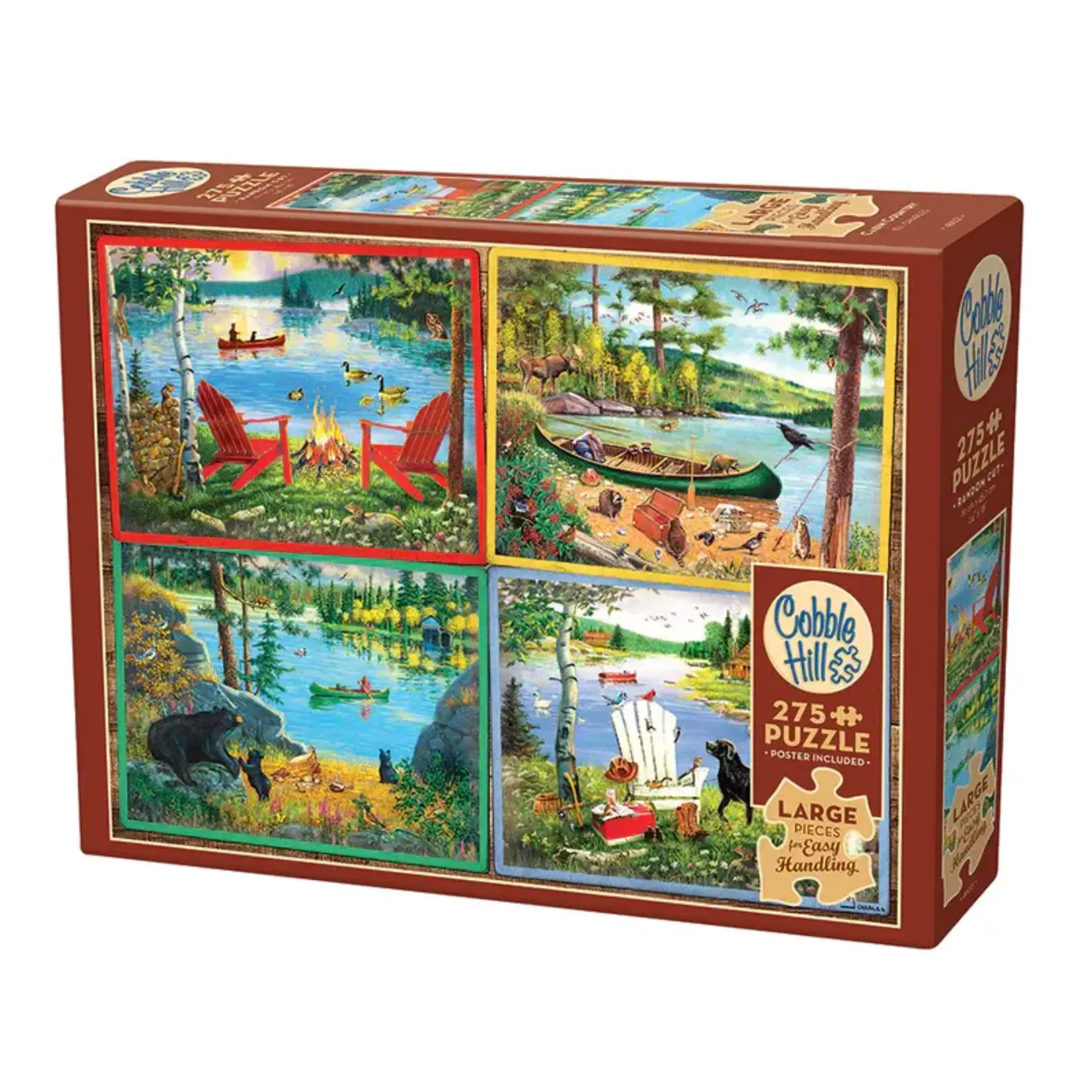 Cobble Hill CH48021 Cabin Country (Puzzle275)