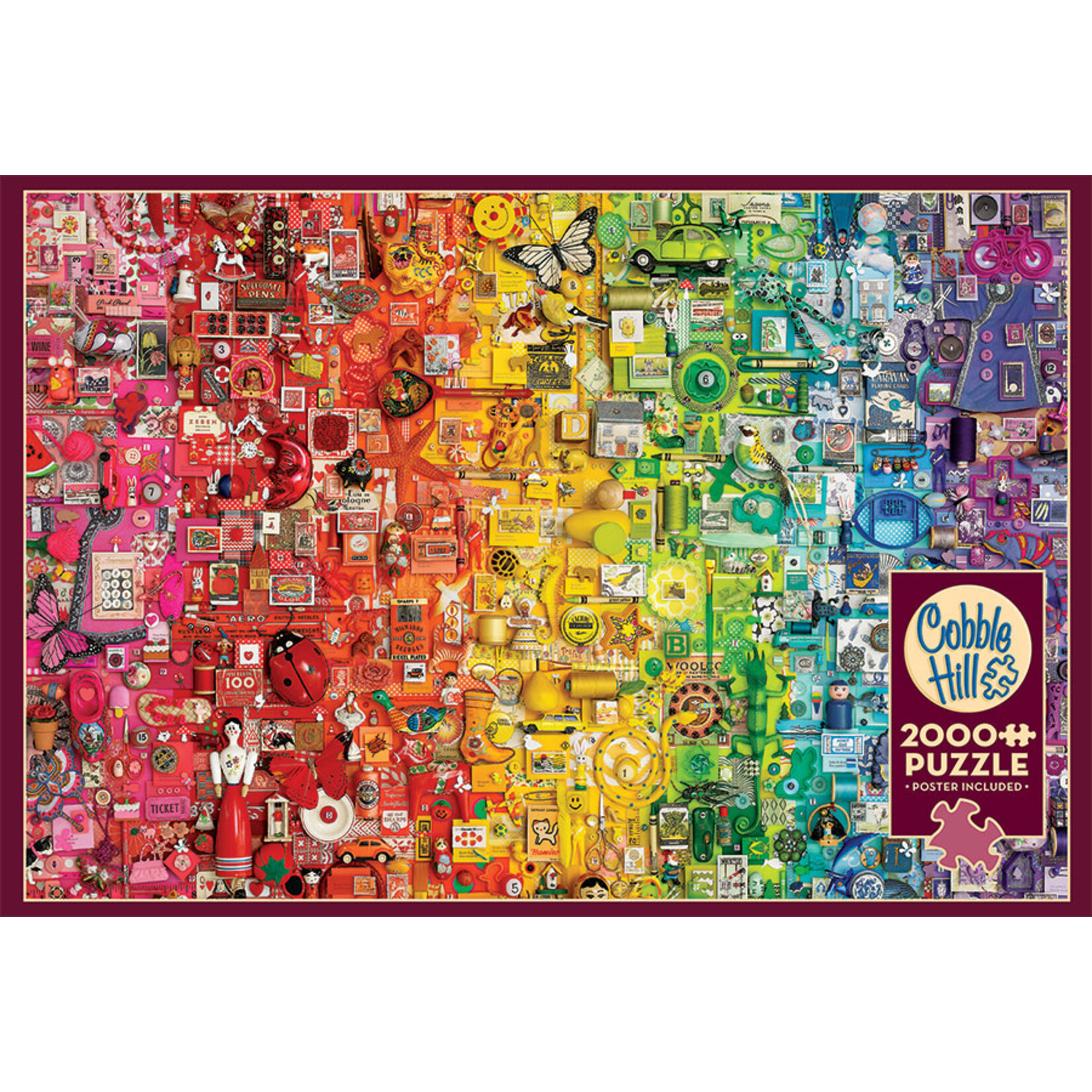 Cobble Hill CH49001 Rainbow (Puzzle2000)