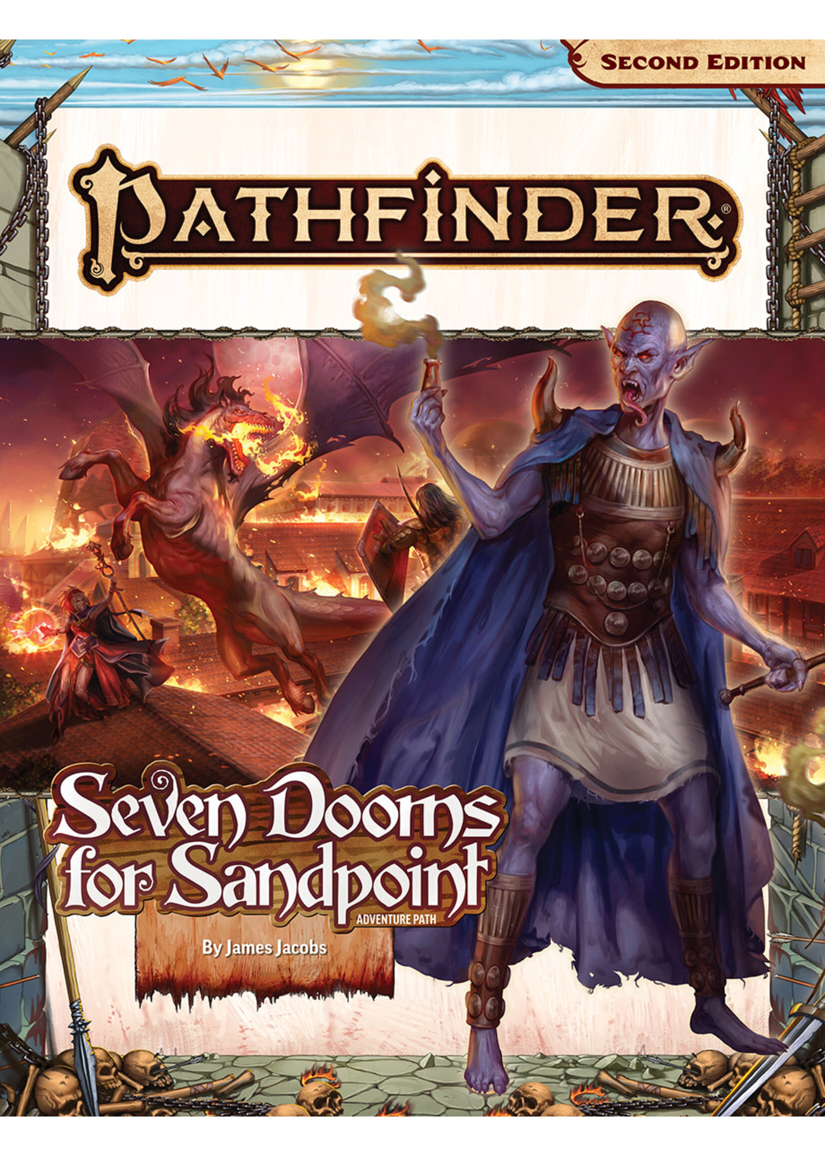 Paizo PF2E Adventure Path Seven Dooms for Sandpoint SoftCover