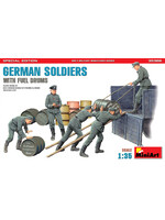 MiniArt MIART35366 German Soldiers with Fuel Drums (1/35)