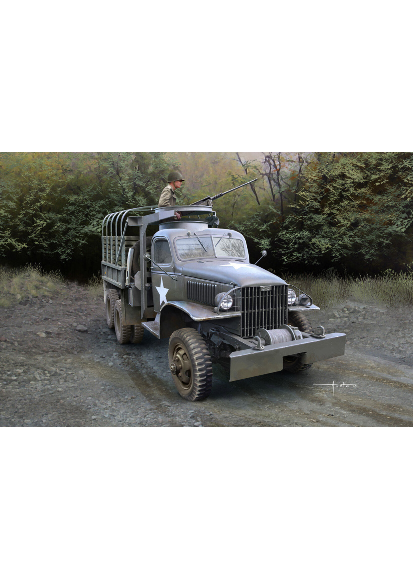Hobby Boss HBOSS83833 CCKW-352 Machine Gun Turret Version (1:35)