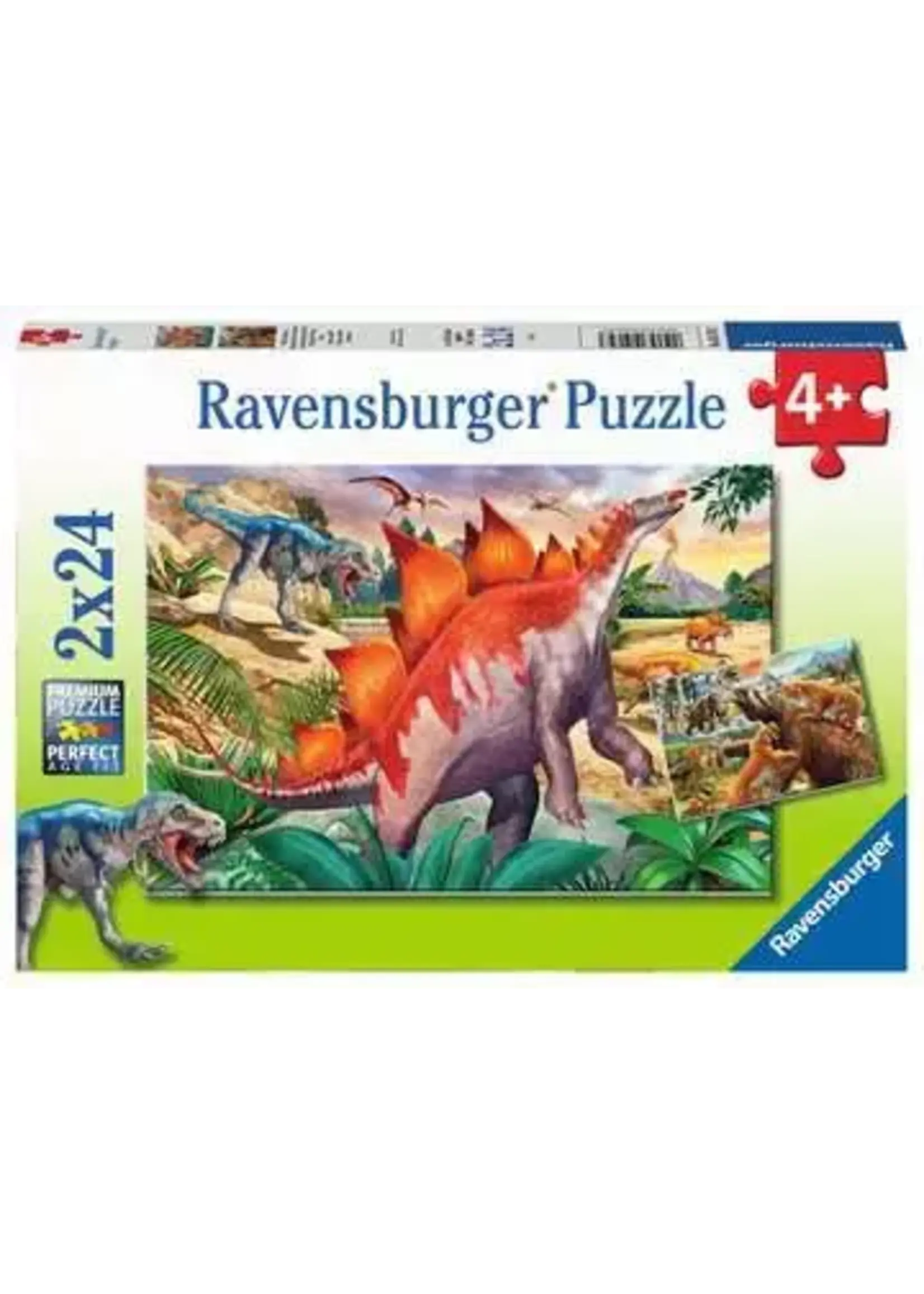 Ravensburger RAV05179 Jurassic Wildlife (Puzzle2x24)