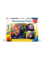 Ravensburger RAV05735 Jungle Babies (Puzzle3x49)