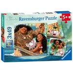 Ravensburger RAV09385 Moana Born to Voyage (Puzzle3x49)